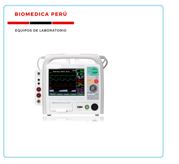 DESFIBRILADOR/MONITOR | Laboratorios Tecnologia Biomedica